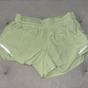 Neon Yellow Lulu Lemon Shorts